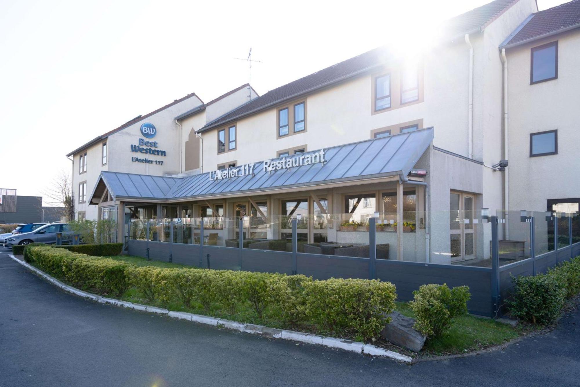 เบสต์ เวสเทิร์น อาเตลิเย 117 Hotel Maubeuge ภายนอก รูปภาพ