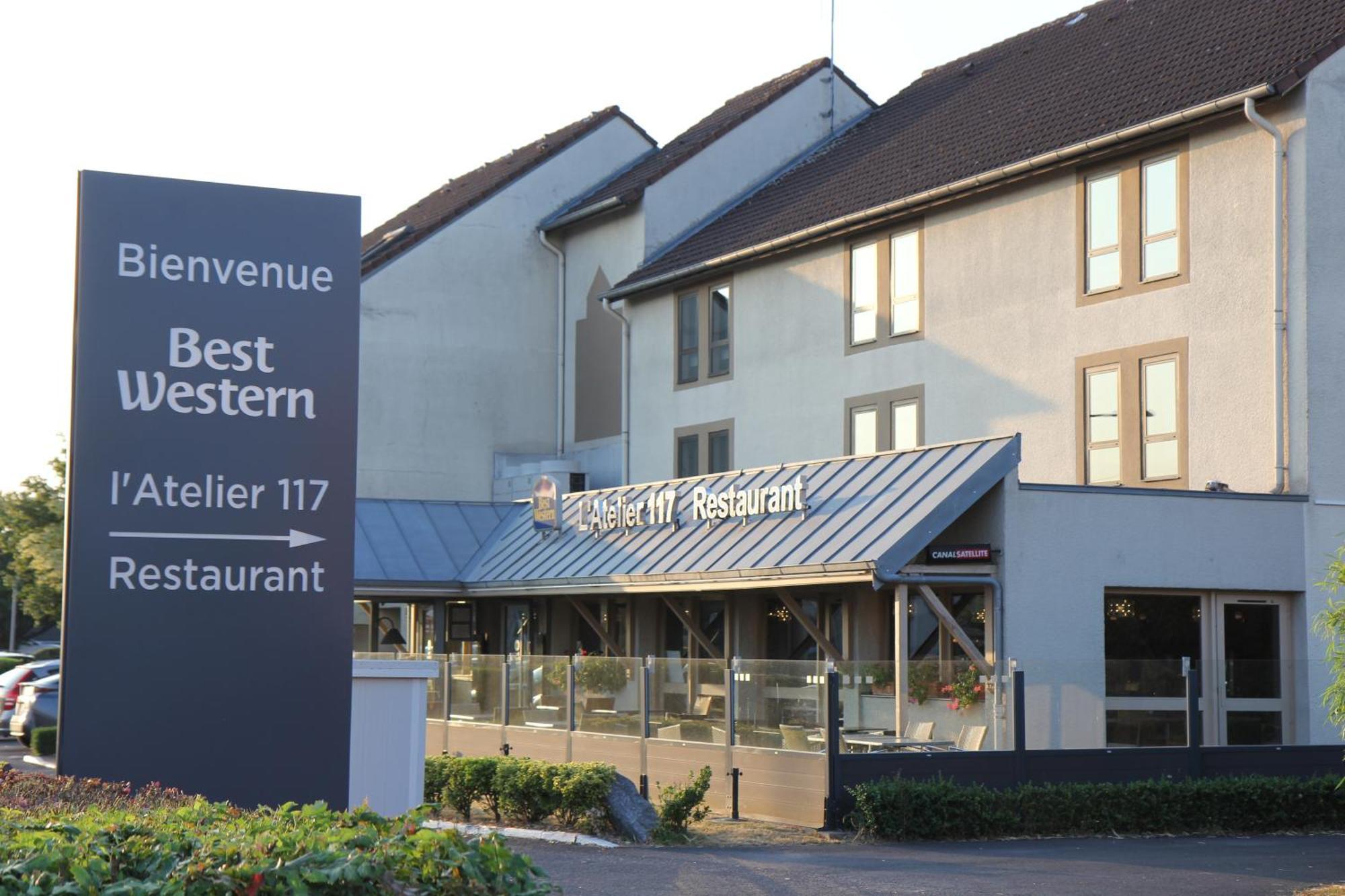 เบสต์ เวสเทิร์น อาเตลิเย 117 Hotel Maubeuge ภายนอก รูปภาพ