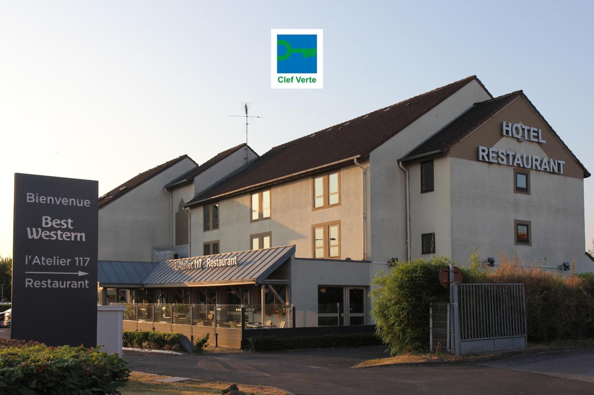 เบสต์ เวสเทิร์น อาเตลิเย 117 Hotel Maubeuge ภายนอก รูปภาพ